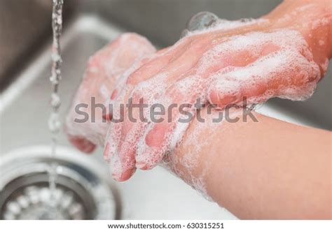 Hygiene Cleaning Hands Washing Hands Soap Stock Photo Edit Now 630315251