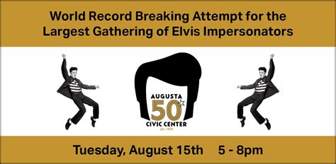 World Record Breaking Attempt for the Largest Gathering of Elvis ...