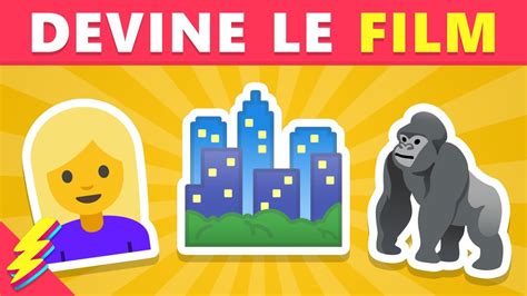 Devine le film à partir des Émojis Quiz Émoji Films YouTube