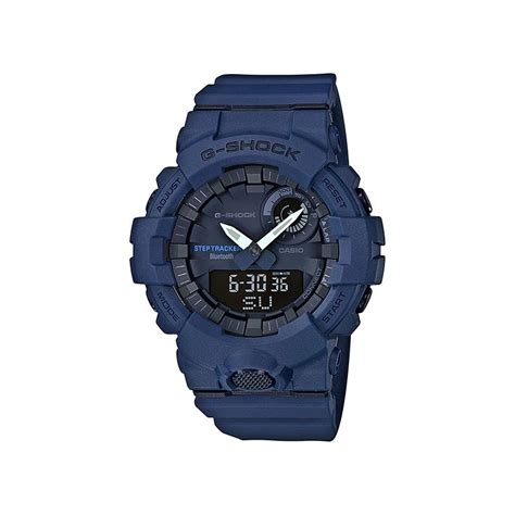 Casio G SHOCK Dark Blue G SQUAD Step Tracker Bluetooth Men S Watch GBA