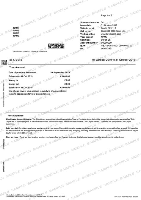 Latest 3 Months Bank Statement Nexa Financial Services