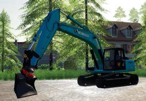 Kobelco SK210 Rototilt V1 0 FS19 Mod FS25 Mods FS22 Mods