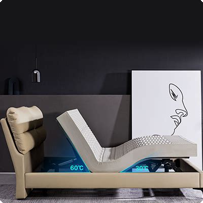 Умная двуспальная кровать Xiaomi 8H Milan Smart Leather Electric Bed S ...