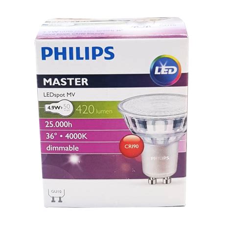 Philips Master Led Gu W Dimmable Shopee Thailand