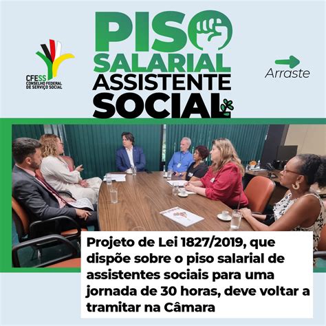 Pl Piso Salarial De Assistentes Sociais Deve Voltar A Tramitar Na