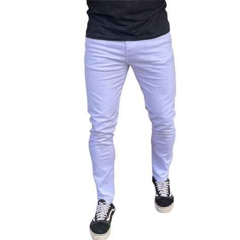 Calça Jeans Super Skinny Masculina Sarja Com Lycra Linha Premium