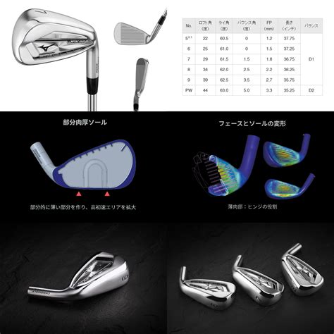Mizuno Jpx Hot Metal Irons Pw Pcs Jdm Version