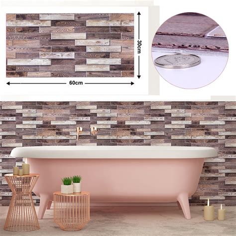 D Wall Paper Dinding Brick Wallpaper Waterproof Self Adhesive