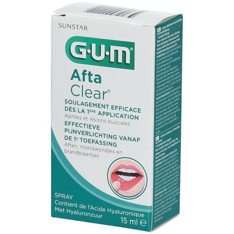 GUM AftaClear Spray Buccal 15 Ml Redcare Pharmacie