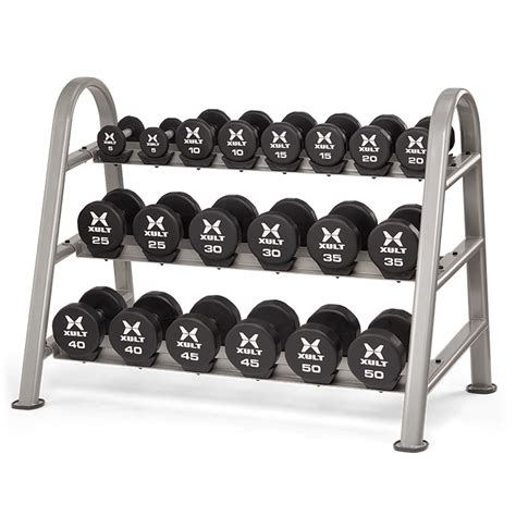 Xult 3 Tier Dumbbell Saddle Rack 10prs