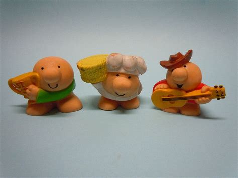 1985 Ziggy Pvc Figures Erasers By My Sweet 80s Wind Up Toys