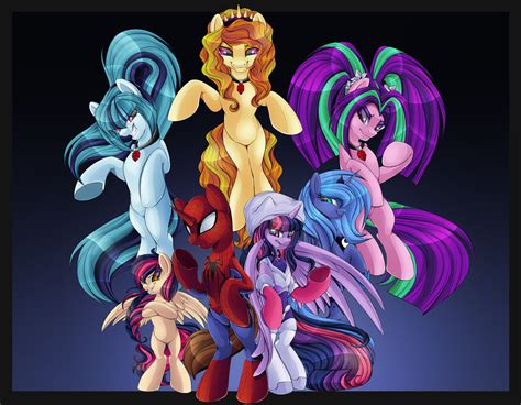 Safe Artist Blackfreya Adagio Dazzle Aria Blaze Princess