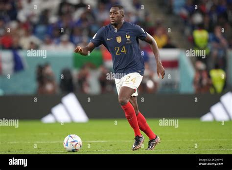 Ibrahima Konate Of France During The Qatar 2022 World Cup Match Group