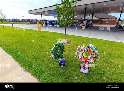 A Memorial for Two Victims of Joplin Tornado. Missouri Severe Storms ...