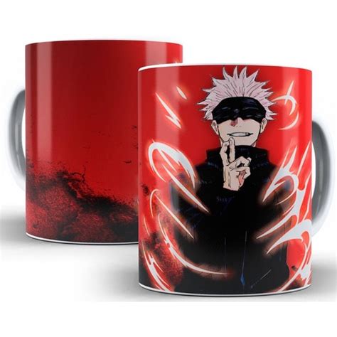 Caneca Jujutsu Kaisen Satoru Gojo Anime Mega Oferta Shopee Brasil