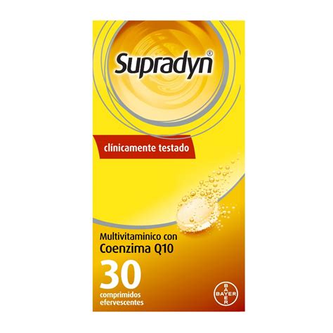 Supradyn Activo Coq Comprimidos Efervescentes