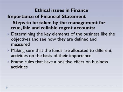 Ppt Ethical Issues In Accounting Finance Powerpoint Presentation