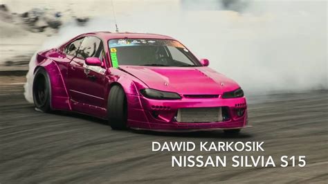 Beautiful Pink Nissan Silvia S15 Drifting Drift Masters 2018 Round2 Hungary Youtube