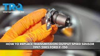 Output Speed Sensor On Ford Expedition
