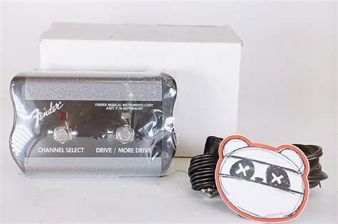 Fender Button Footswitch W Cable For Hot Rod Reverb