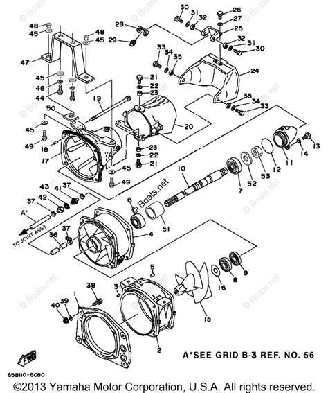 Yamaha Boats Oem Parts Diagram For Jet Unit Boats Net