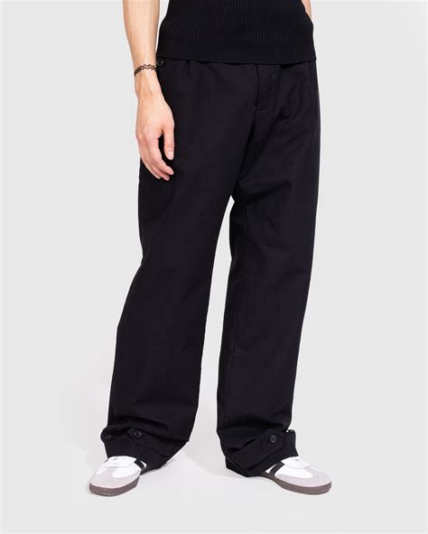 Winnie New York Bottom Closure Trouser Black Highsnobiety Shop