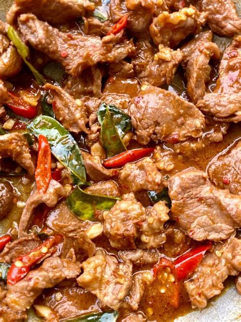 Thai Hot And Spicy Beef Recipe In 2024 Smoked Meat Recipes Spicy