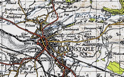 barnstaple  maps books memories francis frith