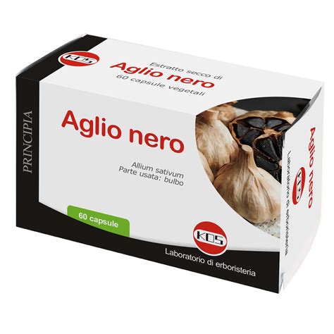 Aglio Nero Capsule Principia Kos Erboristeria