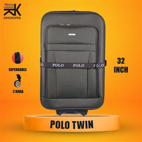 Koper Jumbo 32 Inch Polo Twin Ukuran Bagasi Koper Besar Koper Jumbo