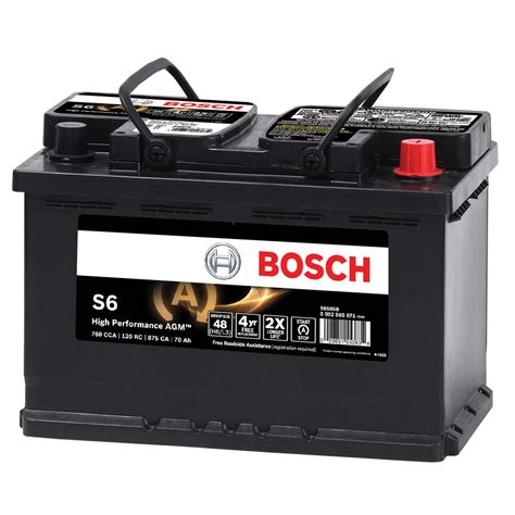 Bosch Automotive S6585B Bosch S6 High Performance AGM Batteries