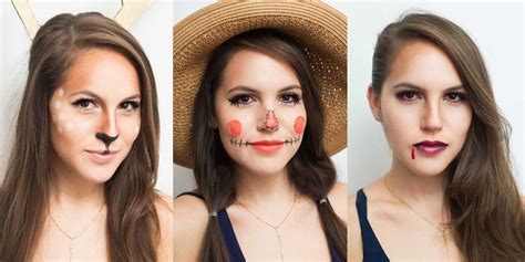 10 Easy Halloween Makeup Tutorials Halloween Makeup Ideas With Products You Already Have