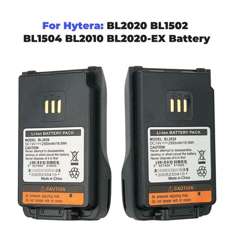 HYT Radio Battery For Hytera PD502 PD602 PD500 PD600 PD560 PD660 PD505