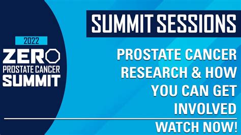 Webinars And Videos Zero Prostate Cancer