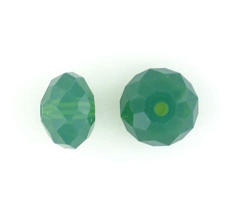 Mm Swarovski Briolette Beads Palace Green Opal Crystal Findings