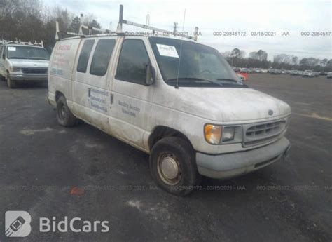 1998 Ford Econoline Cargo Van 1ftre1423wha58530 Bid History Bidcars