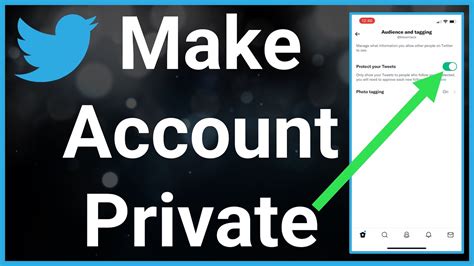 How To Make Twitter Account Private Youtube