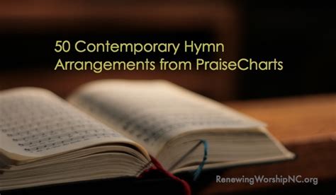 50 Contemporary Hymn Arrangements From Praisecharts Renewing Worship