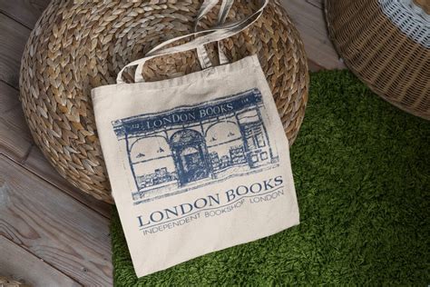 London Bookshop Tote Bag Londoner Tote Bag Bookworm Etsy Uk