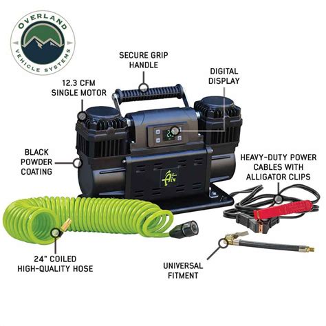 Up Down Air Egoi Cfm Dual Motor Portable Air Compressor System