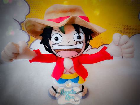 Luffy One Peace Em Feltro Cm Elo Produtos Especiais