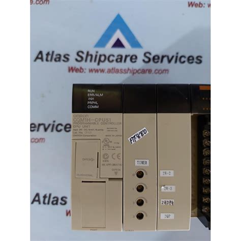 OMRON CQM1H CPU51 PROGRAMMABLE CONTROLLER CPU UNIT Atlas Shipcare Services