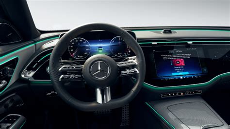 Mercedes Benz Previews Mbux Superscreen Of New Gen E Class Overdrive