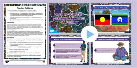 How To Write An Acknowledgement Of Country Powerpoint