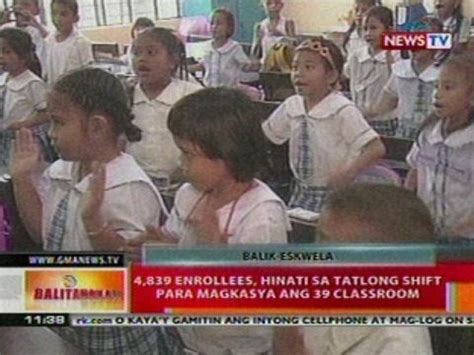 BT 4 839 Enrollees Sa QC Hinati Sa 3 Shift Para Magkasya Ang 39