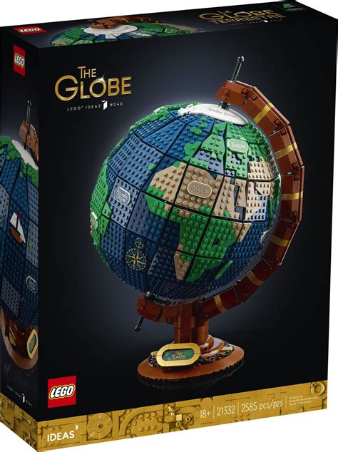 LEGO 21332 Ideas Globus 21332 Znane Klocki