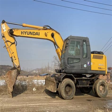 Used Original Korea Hyundai Lc Wheel Excavator Is Cheap China