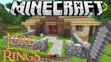 Bilbo S Hobbit Hole Minecraft Lord Of The Rings Mod Episode