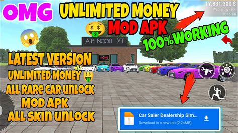 How To Get Unlimited Money 🤑 In Car Saler Simulator Dealrship 🤩 10