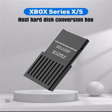 Buy For Xbox Series Xs External Host Hard Drive Conversion Box M2 Expansion Card Box 32g